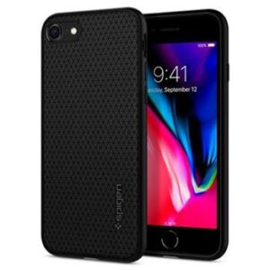 Spigen Liquid Air, black - iPhone SE/8/7