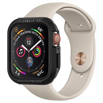 Spigen Rugged Armor, black - Apple Watch 8/7 (45mm)/SE 2022/6/SE/5/4 (44mm)