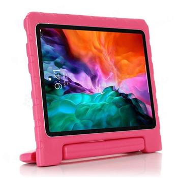 foam case for children na Apple iPad Air 11" (24 - 25) / Pro 11" (24 - 25) - with handle / stand - Pink