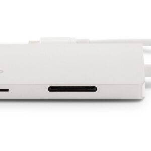 LMP USB-C mini dock silver with power delivery