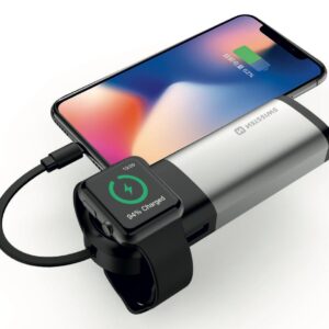 Swissten 2in1 Apple Watch MFI Power Bank 6700 mAh