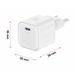 Swissten síťový adaptér GaN 2x USB-C 65W PD + 1x USB-A 30W QC bílý