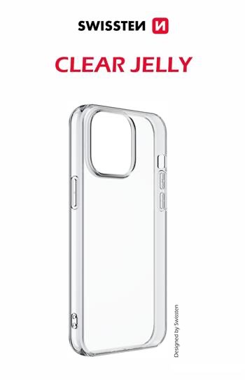 Pouzdro Swissten Clear Jelly pro Apple iPhone 17e / 16e transparentní