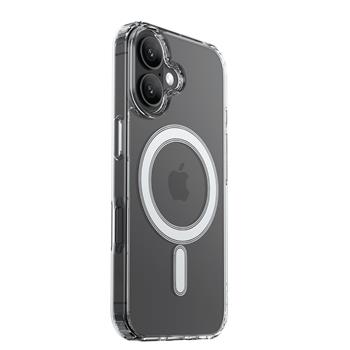 Pouzdro Swissten Clear Jelly Magstick pro Apple iPhone 17e/ 16e transparentn