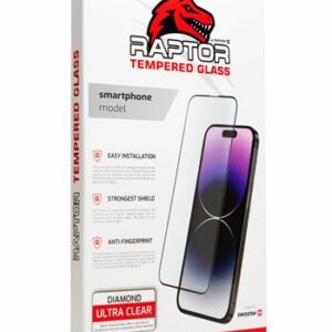 Swissten Raptor Diamond Ultra Clear 3D temperované sklo pro Apple iPhone 14 černé