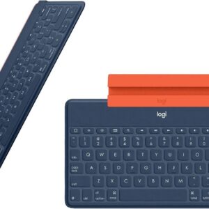 Logitech Keys-To-Go Classic Keyboard with iPhone Stand - Blue - US