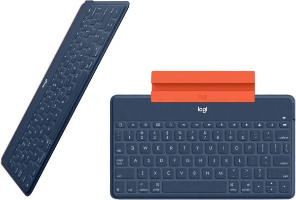 Logitech Keys-To-Go Classic Keyboard with iPhone Stand - Blue - US