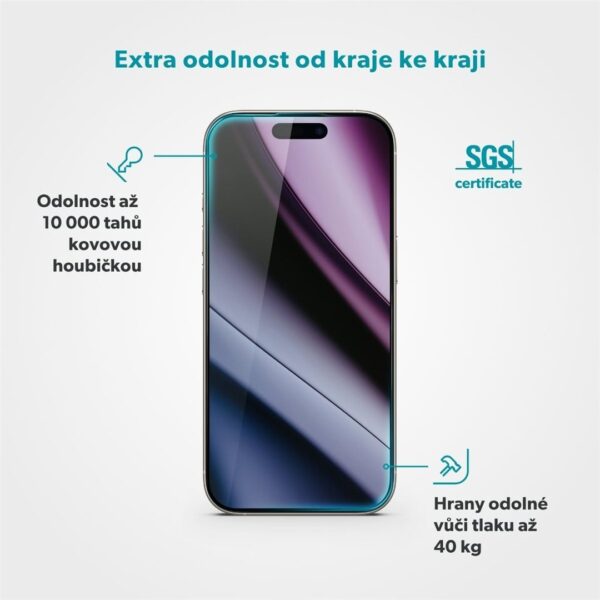 Epico Hero+ Glass 3D iPhone 17 Pro Max/18 Pro Max