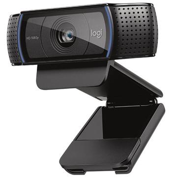 Logitech HD Pro Webcam C920, 1920x1080, stereo mikrofon