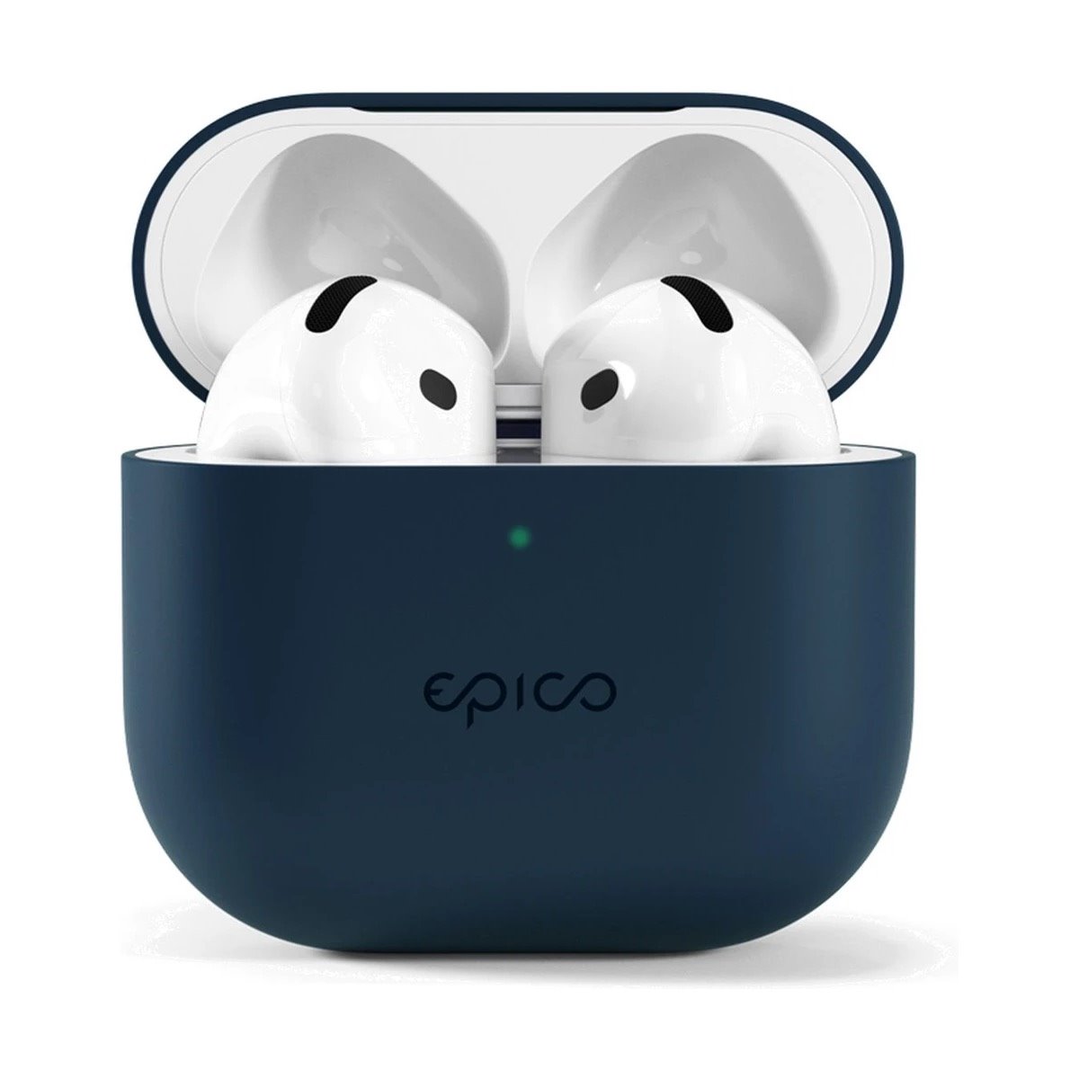 Epico Silikonhülle für AirPods 4 Dunkelblau