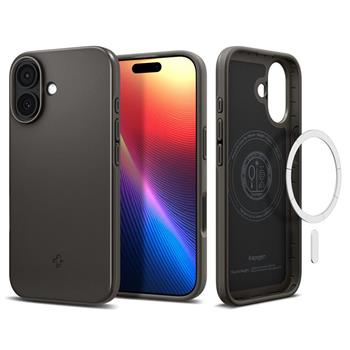 Spigen Thin Fit MagSafe, gunmetal - iPhone 17