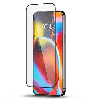 Spigen Glass tR Slim HD, black 1 Pack - iPhone 17e/16e/14/13/13 Pro