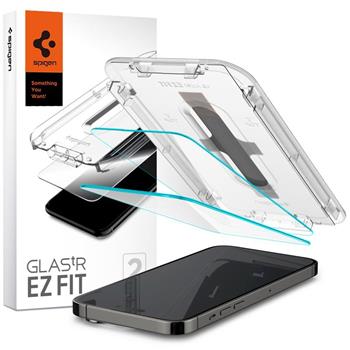 Spigen tR EZ Fit 2 Pack, transparency glass - iPhone 14 Pro