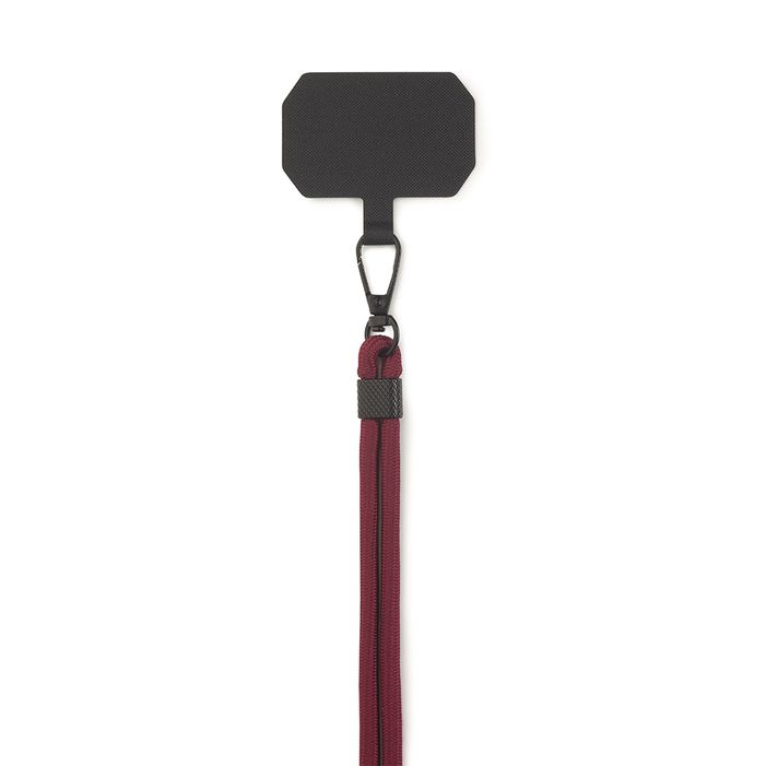 Aiino wop adjustable lanyard for smartphones - bordeaux