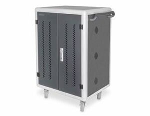 DIGITUS Mobilní nabíjecí skříňka pro notebooky / tablety do 15,6”, synchronizace dat, UV-C Osvětlení-Sterilizace