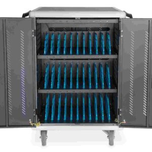 DIGITUS Mobilní nabíjecí skříňka pro notebooky / tablety do 15,6”, synchronizace dat, UV-C Osvětlení-Sterilizace