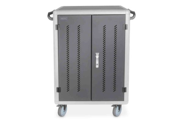 DIGITUS Mobilní nabíjecí skříňka pro notebooky / tablety do 15,6”, synchronizace dat, UV-C Osvětlení-Sterilizace