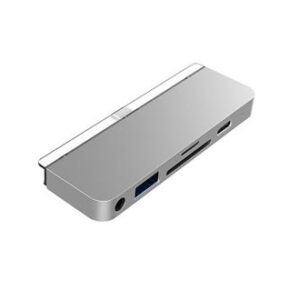 HyperDrive 6-in-1 USB-C Hub pro iPad Pro - Silver