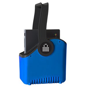 LocknCharge - Large Basket - iPads, tablets, notebooks up to 13" - Blue