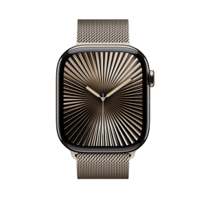 Apple Watch 46mm Natural Milanese Loop - S/M