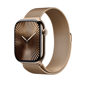 Apple Watch 46mm Gold Milanese Loop - S/M