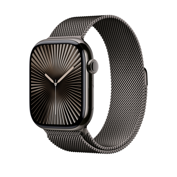 Apple Watch 46mm Slate Milanese Loop - S/M