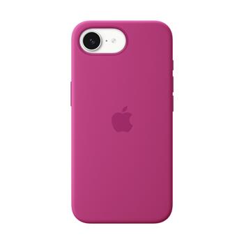 Apple iPhone 16e Silicone Case – Fuchsia