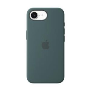 Apple iPhone 16e Silicone Case – Lake Green