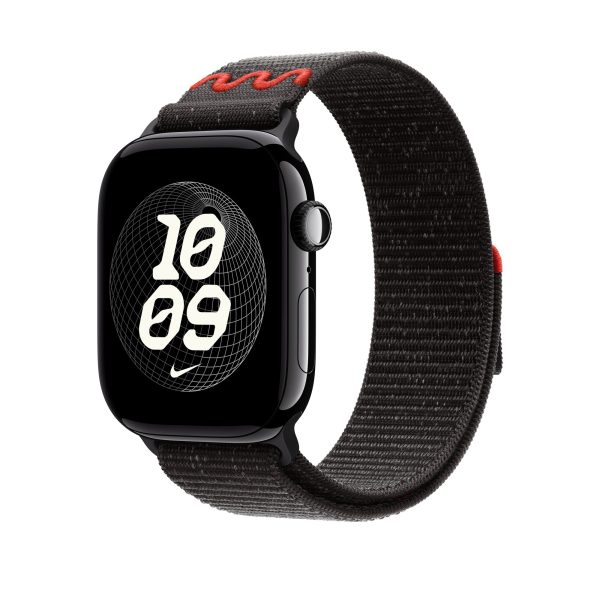 Apple 46mm Midnight Black Nike Sport Loop