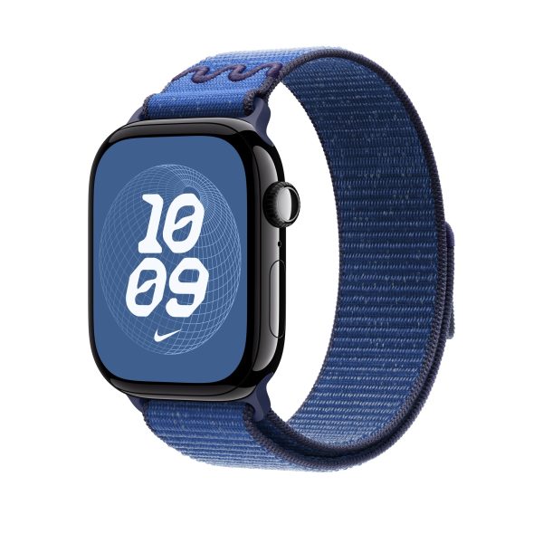 Apple 46mm Blue Ribbon Nike Sport Loop