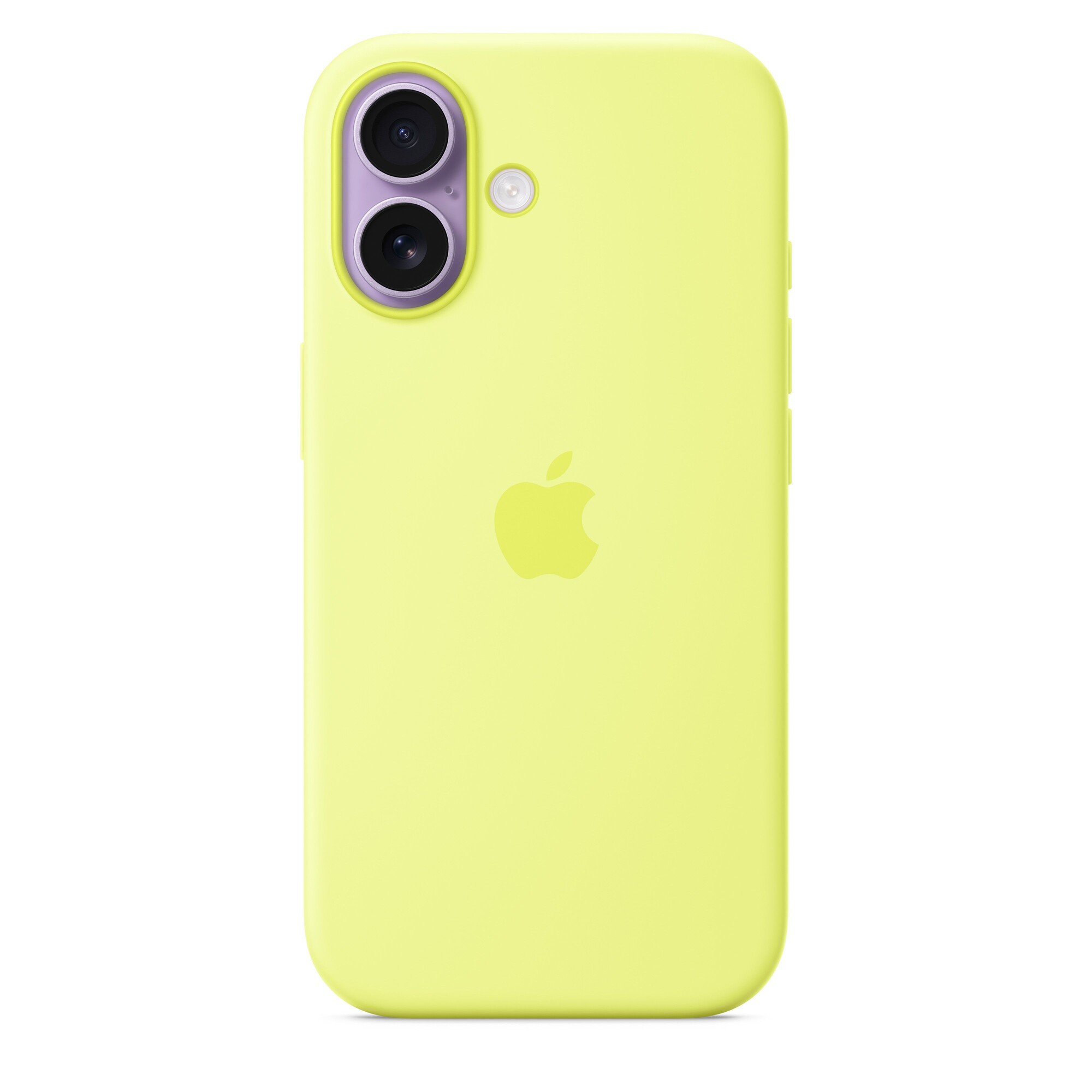 Apple iPhone 17 Silicone Case with MagSafe - Neon Yellow