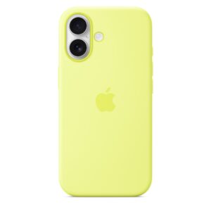 Apple iPhone 17 Silicone Case with MagSafe - Neon Yellow