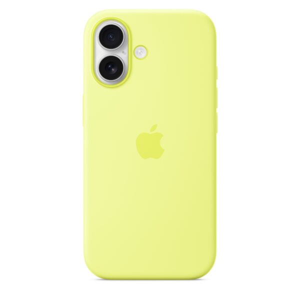Apple iPhone 17 Silicone Case with MagSafe - Neon Yellow