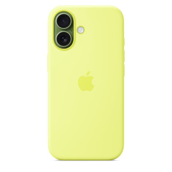 Apple iPhone 17 Silicone Case with MagSafe - Neon Yellow