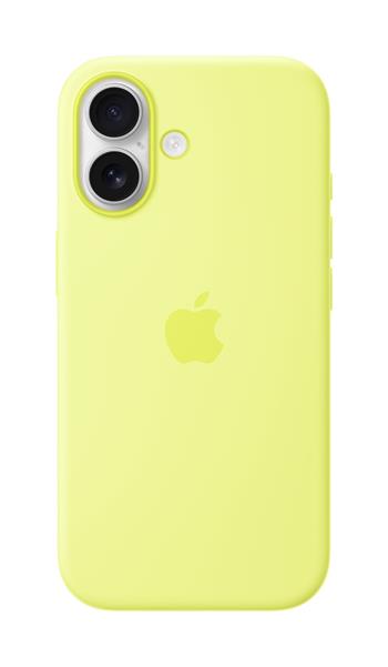 Apple iPhone 17 Silicone Case with MagSafe - Neon Yellow