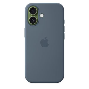 Apple iPhone 17 Silicone Case with MagSafe - Anchor Blue