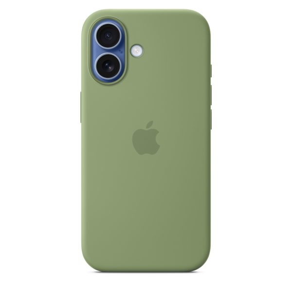 Apple iPhone 17 Silicone Case with MagSafe - Light Moss