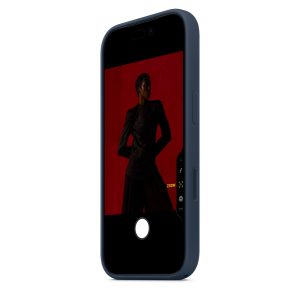 Apple iPhone 17 Pro Silicone Case with MagSafe – Midnight