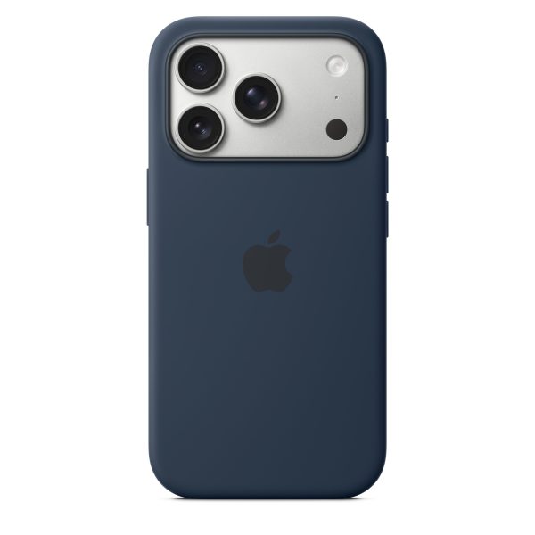 Apple iPhone 17 Pro Silicone Case with MagSafe – Midnight
