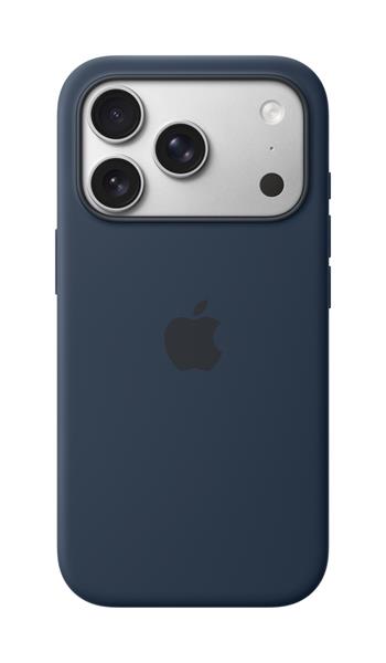 Apple iPhone 17 Pro Silicone Case with MagSafe – Midnight
