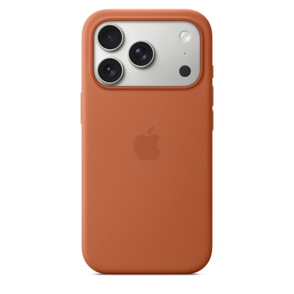 Apple iPhone 17 Pro Silicone Case with MagSafe – Terra Cotta