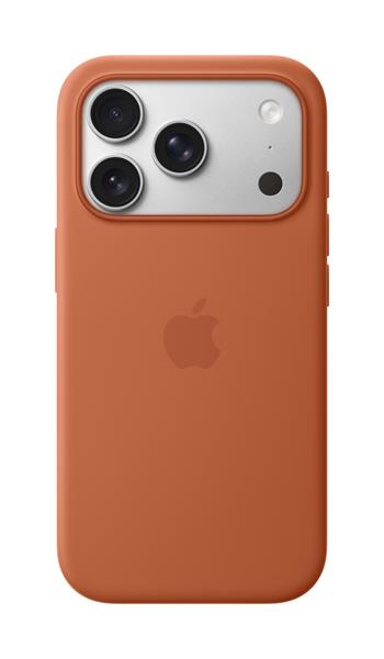 Apple iPhone 17 Pro Silicone Case with MagSafe – Terra Cotta