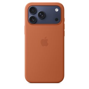 Apple iPhone 17 Pro Max Silicone Case with MagSafe – Terra Cotta
