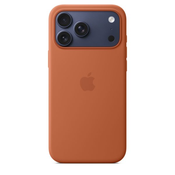 Apple iPhone 17 Pro Max Silicone Case with MagSafe – Terra Cotta