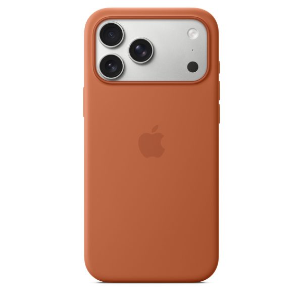 Apple iPhone 17 Pro Max Silicone Case with MagSafe – Terra Cotta