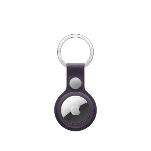 Apple AirTag FineWoven Key Ring - Midnight Purple
