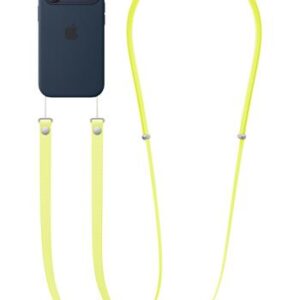 Apple Crossbody Strap - Neon Yellow