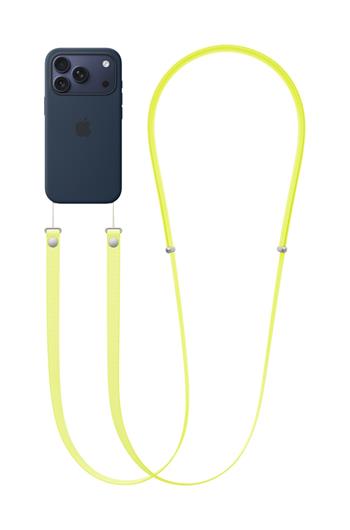 Apple Crossbody Strap - Neon Yellow
