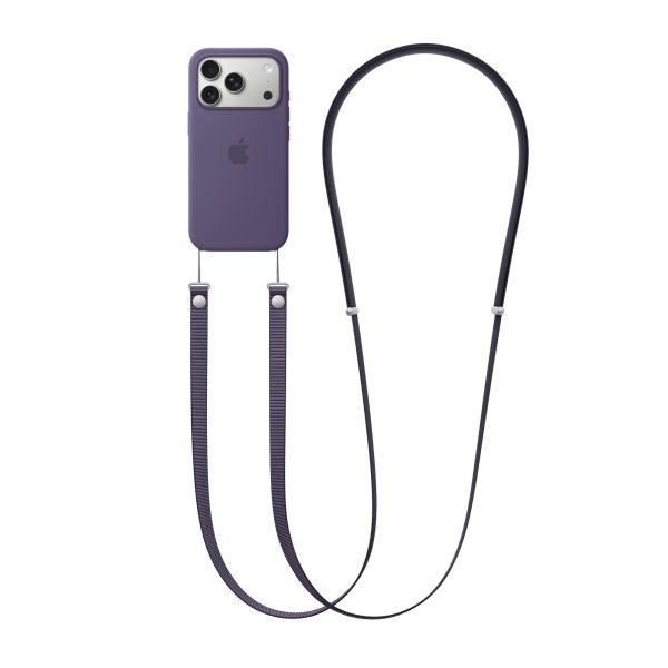 Apple Crossbody Strap - Purple