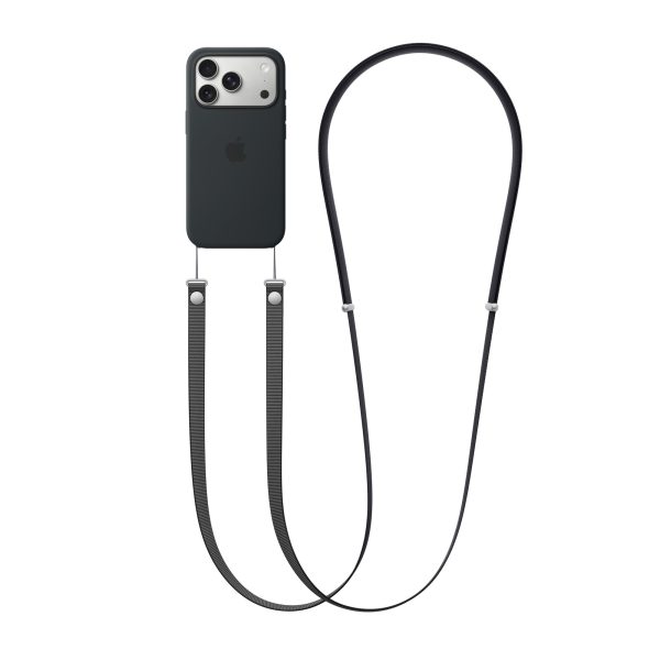 Apple Crossbody Strap - Black